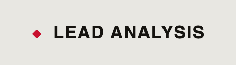 Lead Analysis